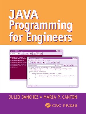 cover image of Java Programming for Engineers